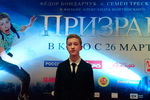 Актер Семен Трескунов на премьере фильма «Призрак» в кинотеатре «Октябрь» в Москве