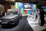 На стенде компании Ford