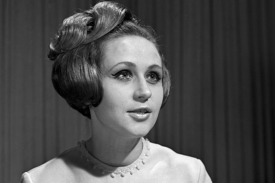 Диктор Центрального телевидения СССР Светлана Моргунова, 1970&nbsp;год