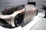 Концепт-кар NIO eve на&nbsp;Шанхайском автосалоне, апрель 2021&nbsp;года