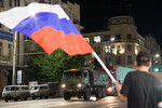 Бойцы ЧВК «Вагнер» покидают Ростов-на-Дону, 24 июня 2023 года
