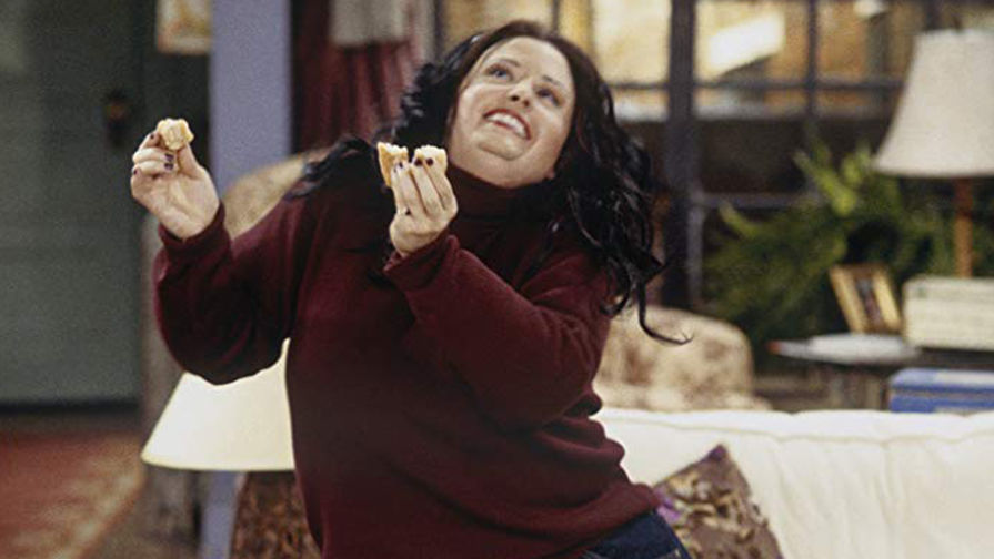 Кортни Кокс в сериале «Друзья», 1994