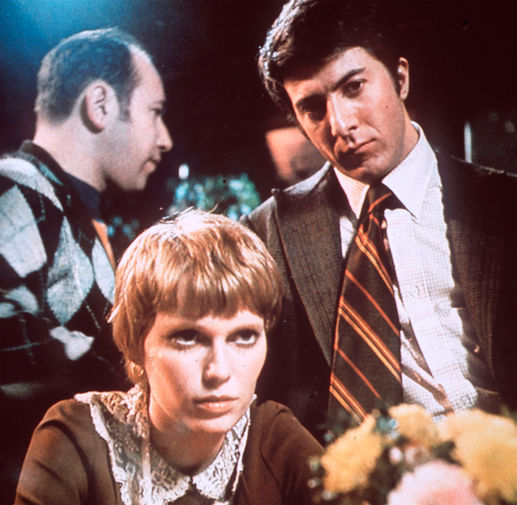 Миа Фэрроу и Дастин Хоффман в фильме «Джон и Мэри» (1969)