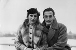 Сальвадор Дали и Гала на пароходе «Шамплейн, 1934 год