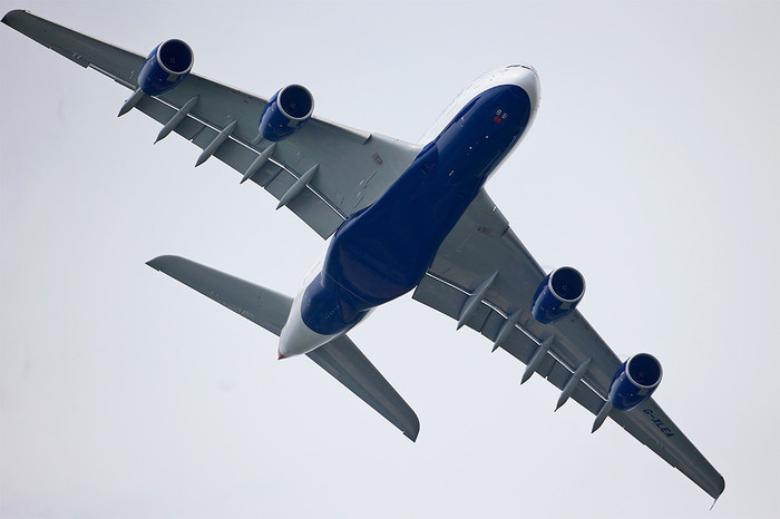 Airbus A380 на&nbsp;авиасалоне в&nbsp;Ле-Бурже
