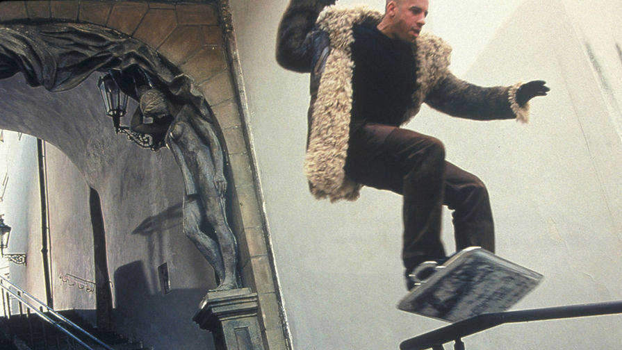 Вин Дизель в&nbsp;фильме &laquo;Три икса&raquo; (2002)