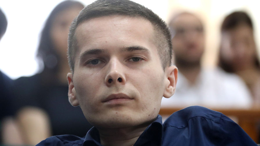 Инвалид-колясочник Антон Мамаев во время слушания по&nbsp;проверке законности приговора в&nbsp;Мосгорсуде, 3&nbsp;августа 2017&nbsp;года