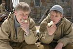 <b>«Сволочи», 2006 год</b>
<br><br>
Громким проектом с участием Головина стал фильм «Сволочи» режиссера Александра Атанесяна, где он сыграл подростка по кличке Кот. В основу сюжета легла одноименная повесть писателя Владимира Кунина, утверждавшего, что написана она по следам реальных событий. Картина рассказывает историю малолетних преступников, в годы Великой Отечественной войны превратившихся в диверсантов-смертников. Достоверность описанных в картине событий позже была оспорена историками и частью общественности – так, актер Владимир Меньшов демонстративно отказался награждать создателей «Сволочей» главным призом на премии MTV Russia Movie Awards.