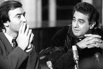 Пласидо Доминго и главный дирижер Мариинского театра Валерий Гергиев, Санкт-Петербург, 1992 год