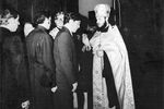 Всенощное бдение в&nbsp;академическом храме апостола Иоанна Богослова, 1970-е гг.

