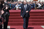 Президент России Владимир Путин после церемонии инаугурации в Кремле, 7 мая 2018 года