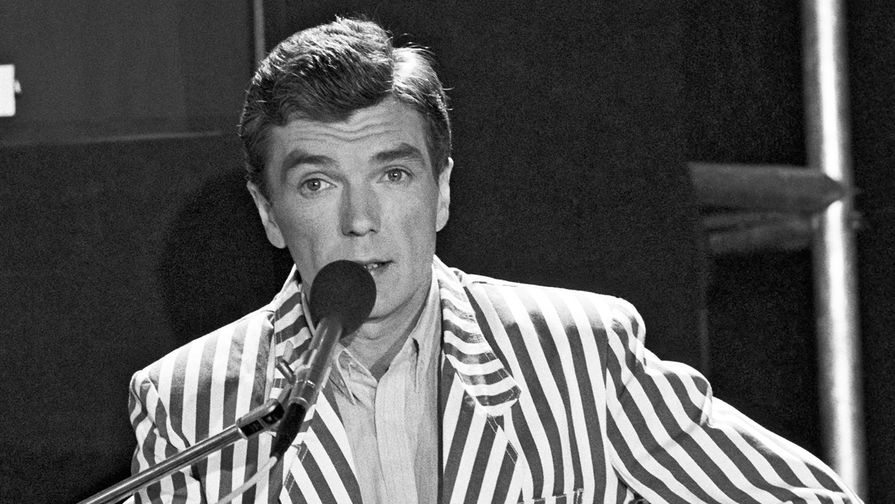 Диктор Центрального телевидения Юрий Николаев, 1988 год
