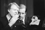 Президент США Джимми Картер и сенатор от штата Делавэр Джо Байден, 1978 год