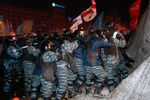 Разгон митингующих на киевском майдане Незалежности