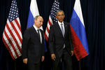 Встреча президента США Барака Обамы и российского президента Владимира Путина в рамках Генассамблеи ООН в Нью-Йорке