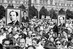 Похороны летчиков-космонавтов Добровольского Г.Т., Волкова В.Н. и Пацаева В.И., 1971 год