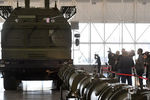 Ракета 9М729 в выставочном павильоне КВЦ «Патриот» в Московской области, 23 января 2019 года