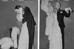 Артист кабаре «Мулен Руж» в миниатюре «Он и она», Париж, 1958 год