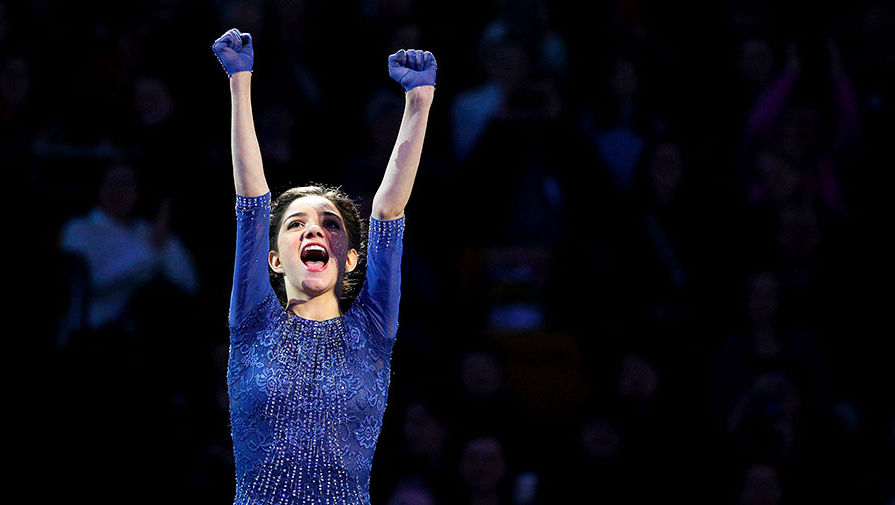 Евгения Медведева выиграла чемпионат мира по фигурному катанию