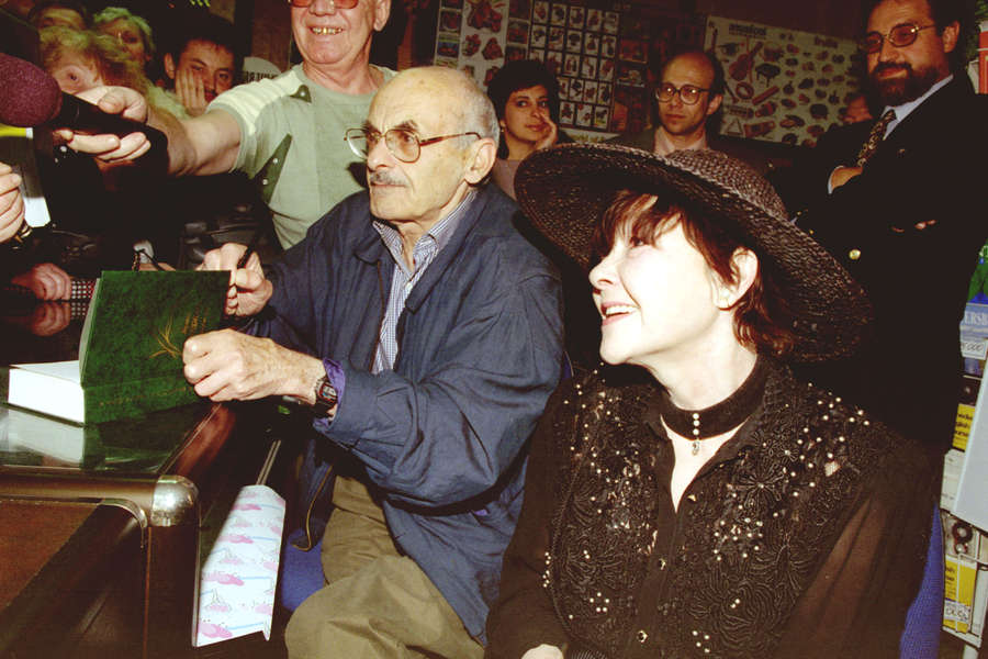 Булат Окуджава и Белла Ахмадулина, 1996&nbsp;год