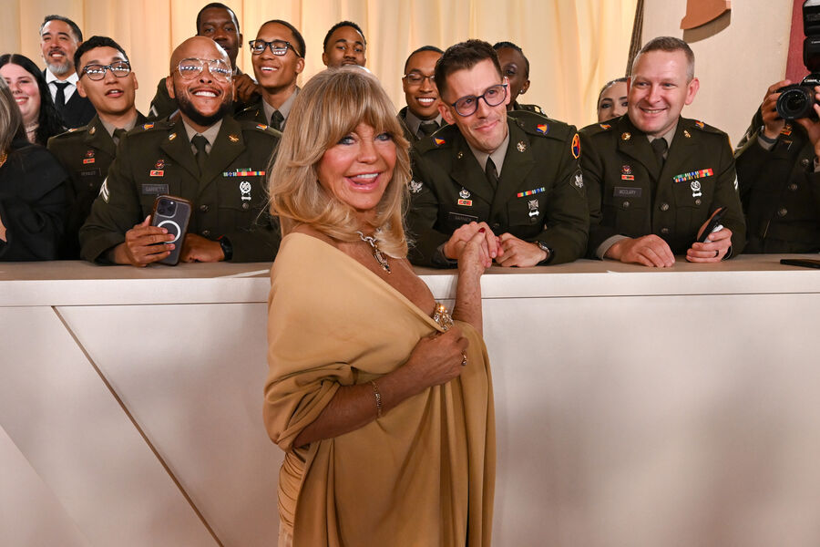 Актриса Голди Хоун во время 97-й церемонии вручения премии «Оскар» в&nbsp;Голливуде, Калифорния, 2&nbsp;марта 2025&nbsp;года 