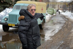 Юрий Кара во время съемок фильма «Главный конструктор», 2013 год