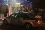 Автомобиль полиции около входа в городскую клиническую больницу №68, 21 сентября 2017 года
