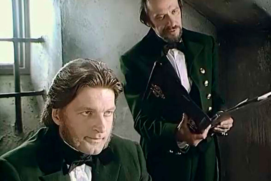 Кадр из&nbsp;сериала &laquo;Петербургские тайны&raquo; (1994&ndash;1998)