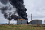 Пожар на нефтебазе в Севастополе, 29 апреля 2023 года