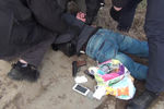 Задержание подозреваемого в организации теракта в метро Санкт-Петербурга. Скриншот из видео, предоставленного ФСБ России