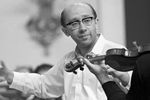 1969 год. Дирижер Геннадий Рождественский во время репетиции с симфоническим оркестром