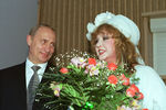 Президент России Владимир Путин и певица Алла Пугачева, 2001&nbsp;год