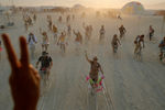 Ежегодный фестиваль Burning Man в пустыне Блэк-Рок