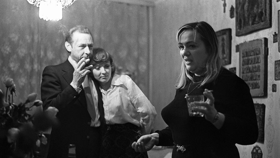 Галина Волчек и Олег Ефремов, 1977 год