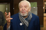 Сергей Соловьев перед торжественным вечером, посвященным 100-летию ВГИКа им. С. А. Герасимова, в Москве, 2019 год