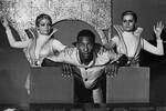 Пеле на съемках фильма «Приключения Плинио Помпеу», 1969 год