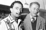 Сальвадор Дали и Уолт Дисней дома у художника в Кадакесе, 1957 год