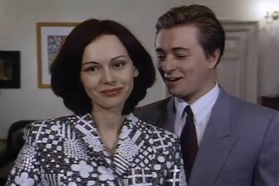 Актеры Ирина Безрукова и Сергей Безруков в&nbsp;сериале &laquo;Ералаш&raquo;, 2001&nbsp;год
