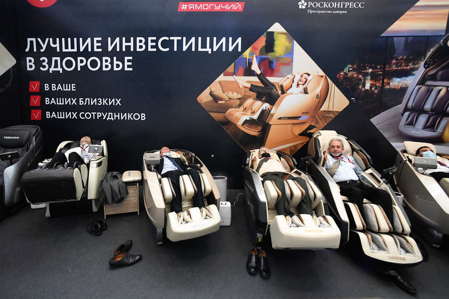 Участники XXV Петербургского международного экономического форума, 15&nbsp;июня 2022&nbsp;года
