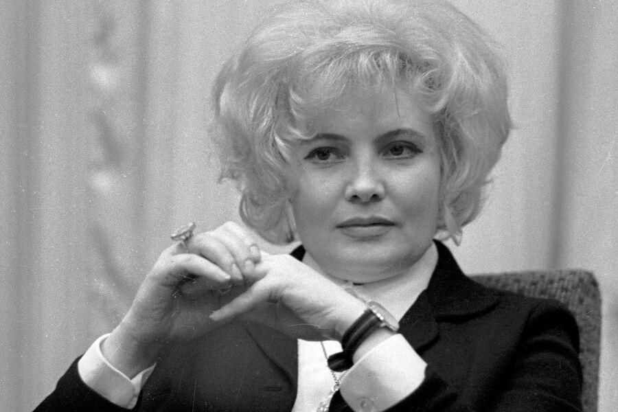 Народная артистка РСФСР актриса МХАТа имени А.М. Горького Татьяна Доронина, 1968&nbsp;год
