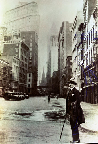 Владимир Маяковский в&nbsp;Нью-Йорке, 1925 год.