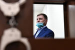Губернатор Хабаровского края Сергей Фургал в Басманном суде Москвы, 10 июля 2020 года