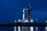 Ракета SpaceX Falcon 9 перед запуском, 15 сентября 2021 года