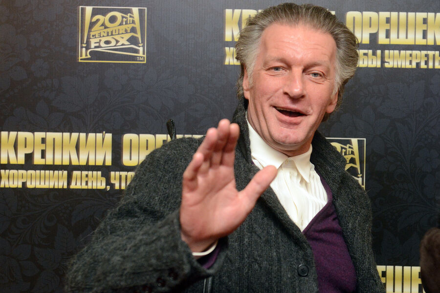 Сергей Колесников на&nbsp;премьере фильма &laquo;Крепкий орешек. Хороший день, чтобы умереть&raquo; в&nbsp;кинотеатре &laquo;Октябрь&raquo; в&nbsp;Москве, 2013&nbsp;год