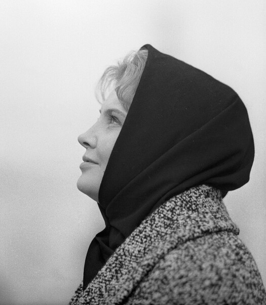 Татьяна Доронина в&nbsp;роли Нади на&nbsp;съемках кинофильма &laquo;Старшая сестра&raquo;, 1967&nbsp;год
