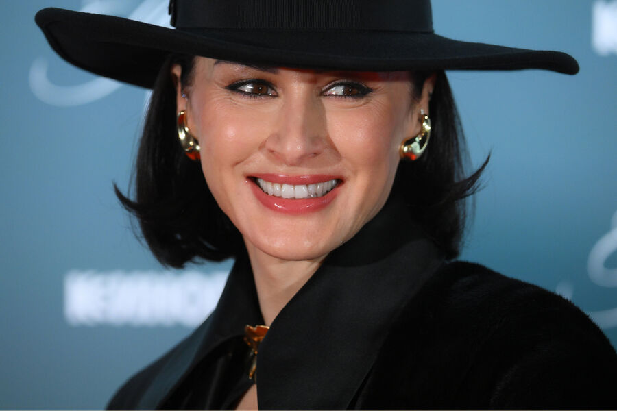 Тина Канделаки перед&nbsp;началом церемонии вручения XII Премии Ассоциации продюсеров кино и телевидения (АПКиТ) в&nbsp;конгресс-центре Центра международной торговли (ЦМТ) в&nbsp;Москве, 2025&nbsp;год