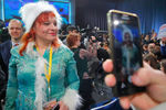 Во время ежегодной большой пресс-конференции президента России Владимира Путина в Москве, 20 декабря 2018 года