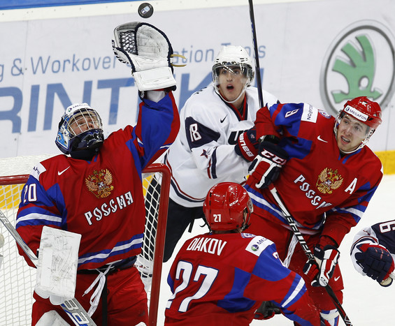 Американцы доставили немало проблем обороне российской &laquo;молодежки&raquo;