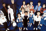 Кадр из японского анимационного сериала «Евангелион» (1995-1997)