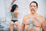 Дэнни Трехо во время фотосессии для издания Urban Ink, 2010 год

